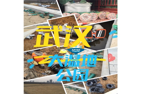 武汉高铁附近的大湿地公园